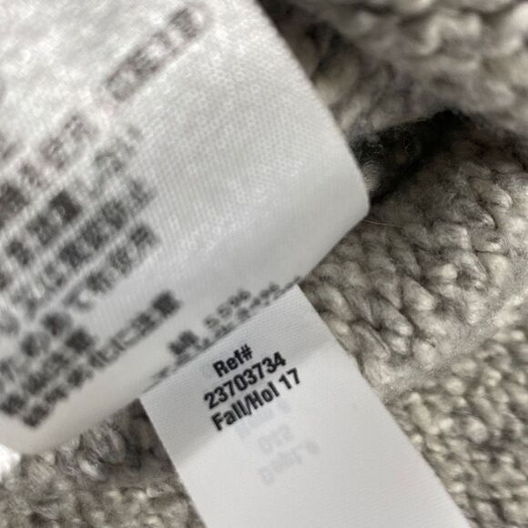 Eddie Bauer Lounge Turtleneck Rag Wool Sweater Soft & Cozy‎ Grey XS - Picture 10 of 10